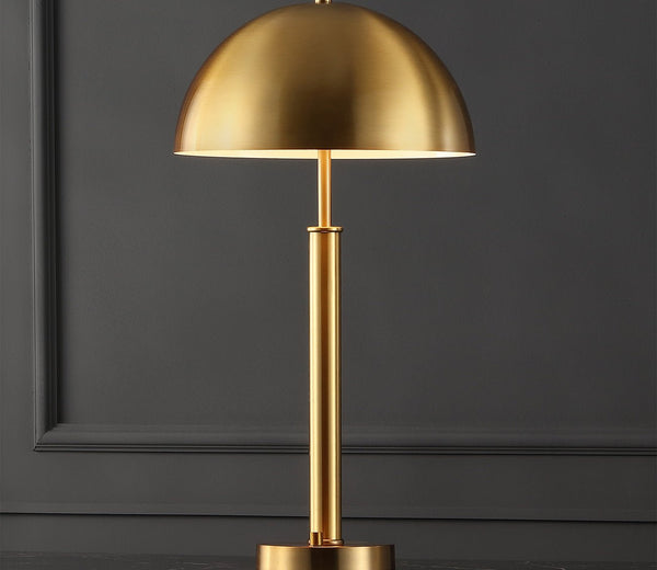 Gold dome floor deals lamp