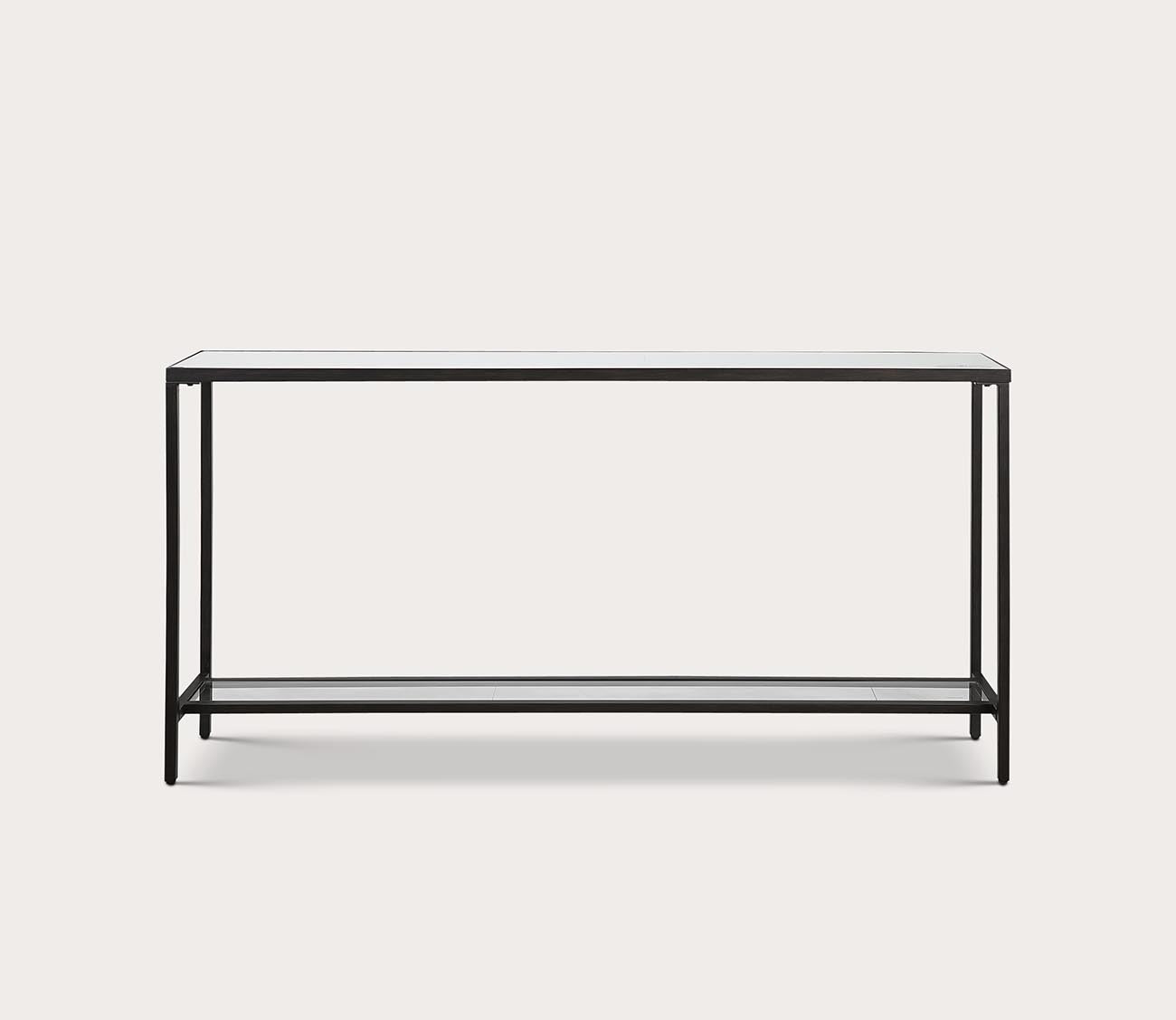 Hayley Black Console Table by Uttermost