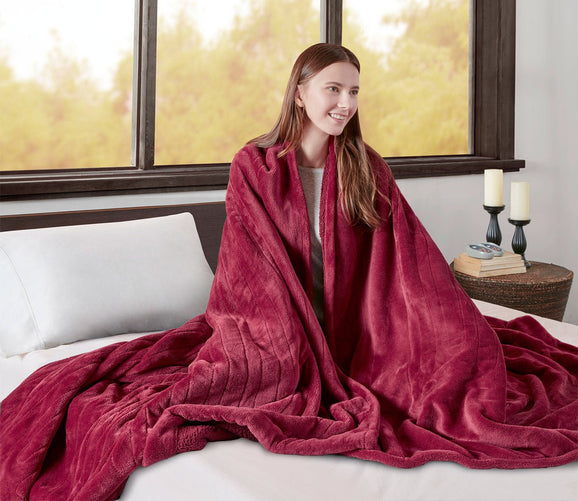 Heated Microlight to Berber Blanket by Beautyrest