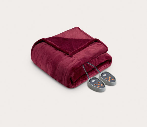 Heated Microlight to Berber Blanket by Beautyrest