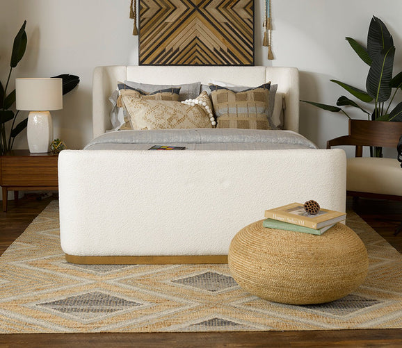 Hugo Upholstered Storage Bed by CM Home