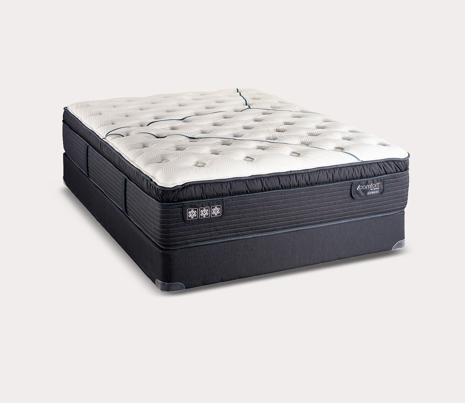 Serta icomfort hybrid cf3000 deals plush mattress