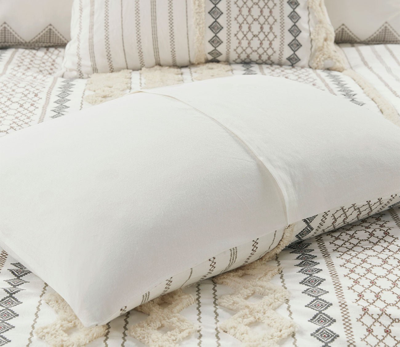 Imani Printed Cotton Chenille Comforter Set by INK + IVY