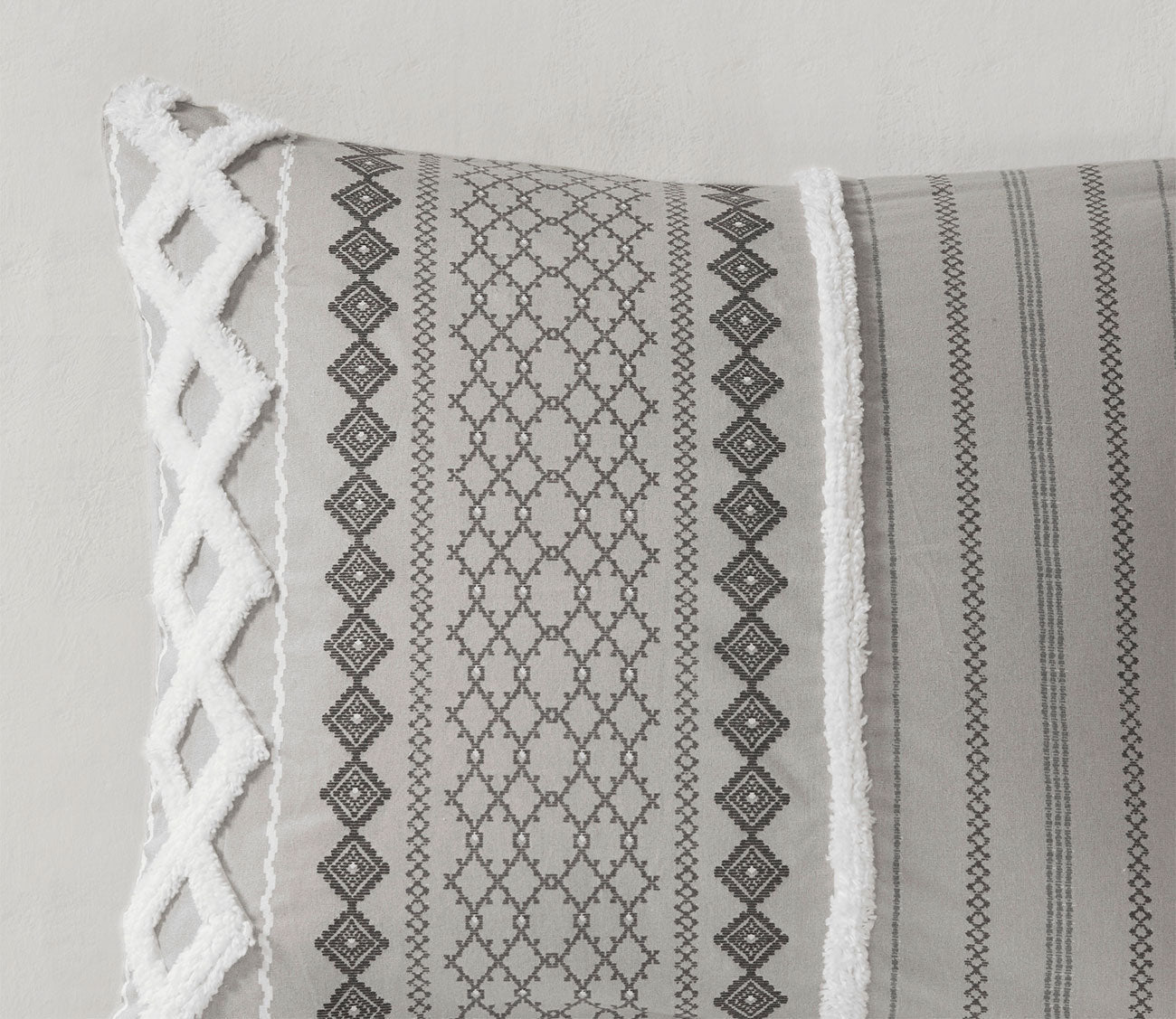 Imani Printed Cotton Chenille Comforter Set by INK + IVY