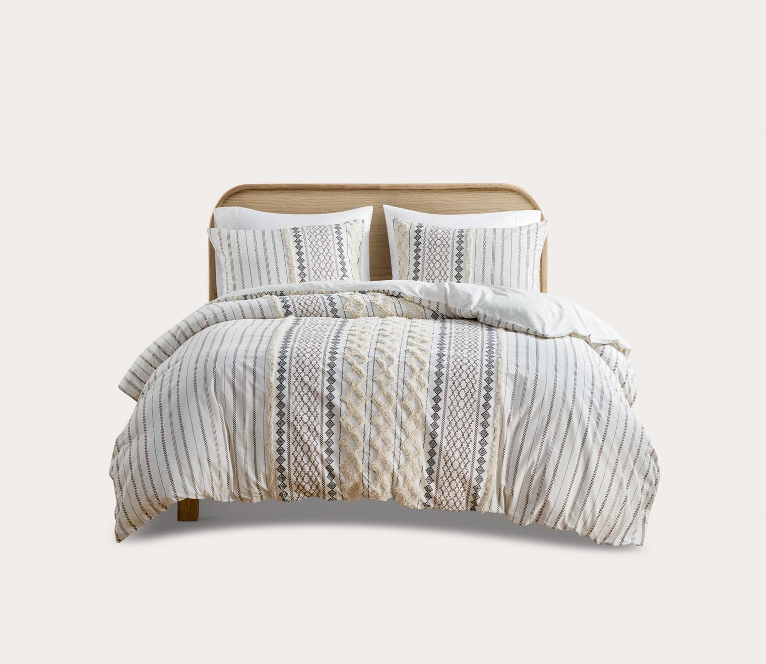 Imani Printed Cotton Chenille Comforter Set by INK + IVY