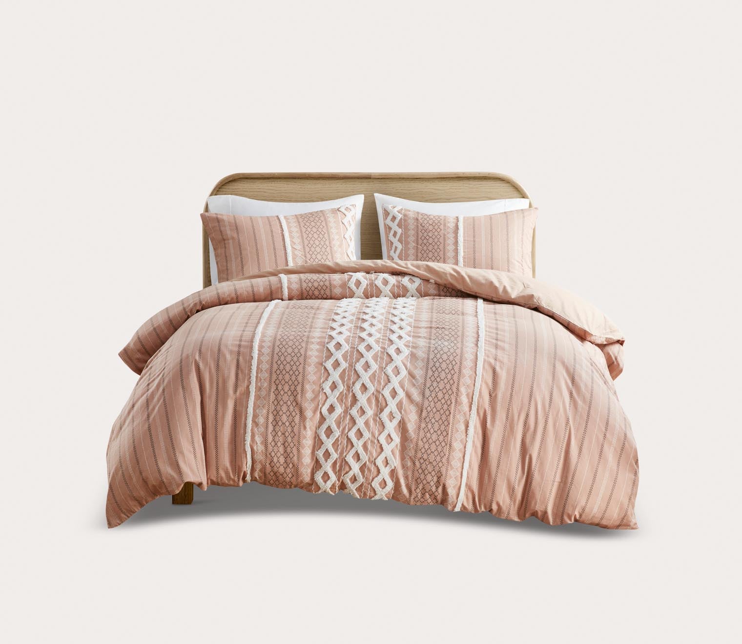 Imani Printed Cotton Chenille Comforter Set by INK + IVY