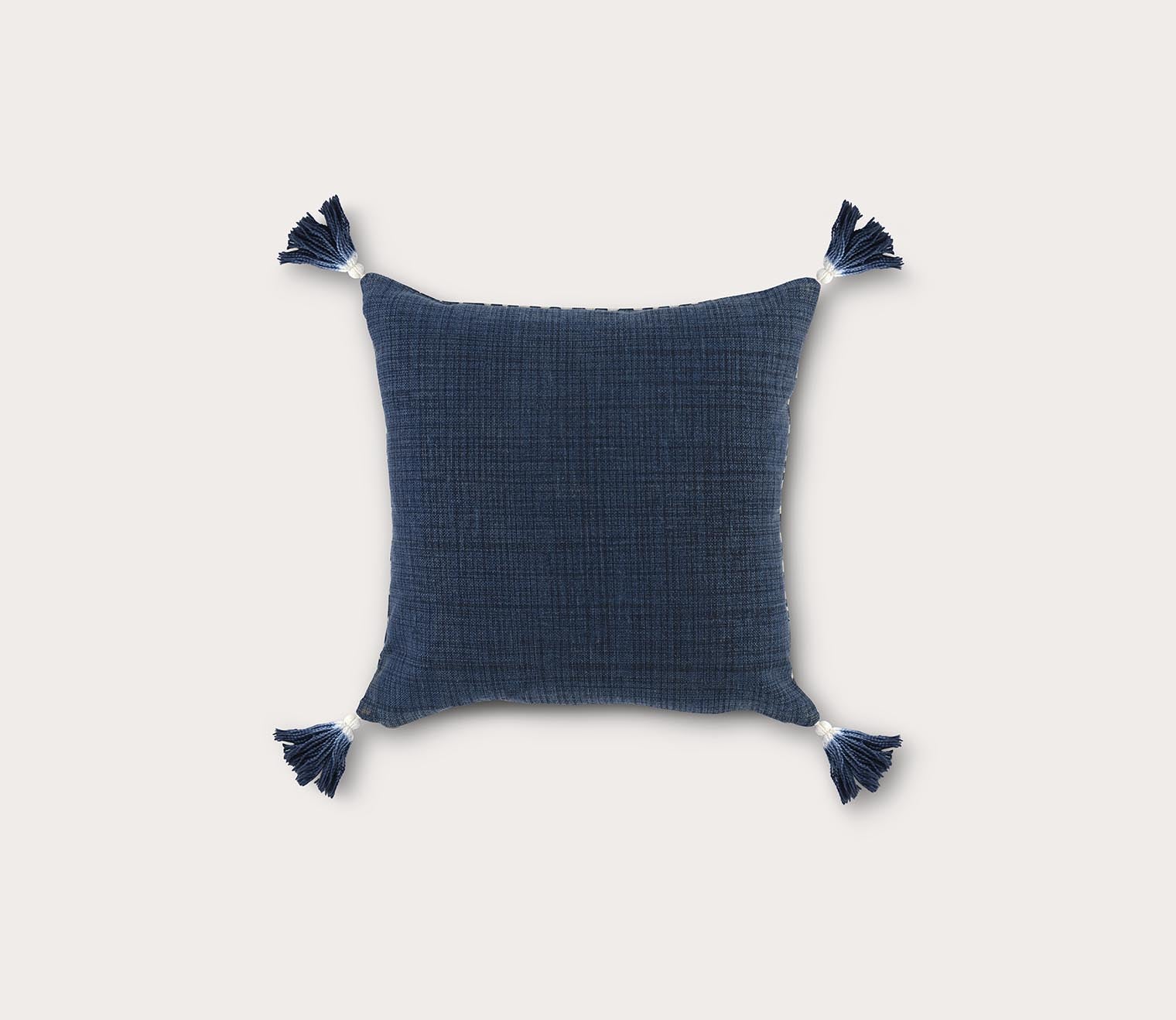 Jaz Indigo Throw Pillow by Villa Home