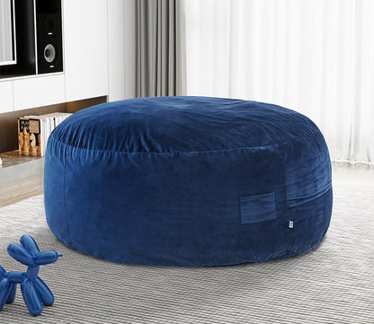 Kade Velour Bean Bag Lounger by Sealy