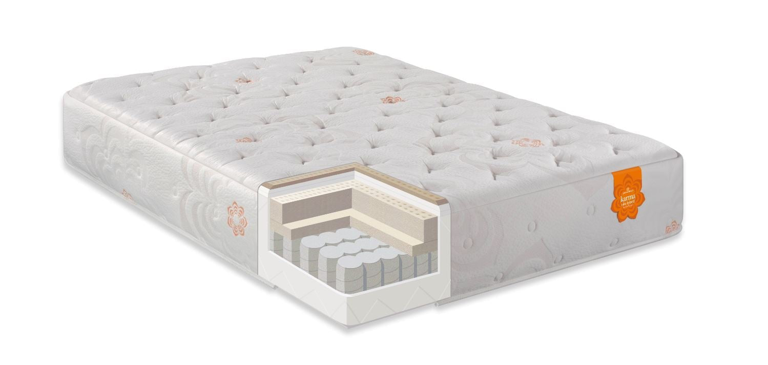 Karma Elite Hybrid Plush Mattress by PranaSleep