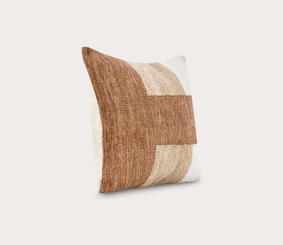 Kass Woven Block Throw Pillow by Villa by Classic Home