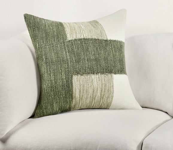 Kass Woven Block Throw Pillow by Villa by Classic Home