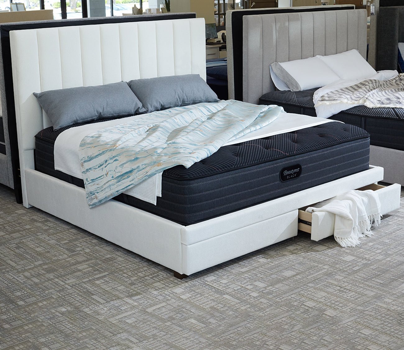 Kemper Storage Bed by Bassett Mirror