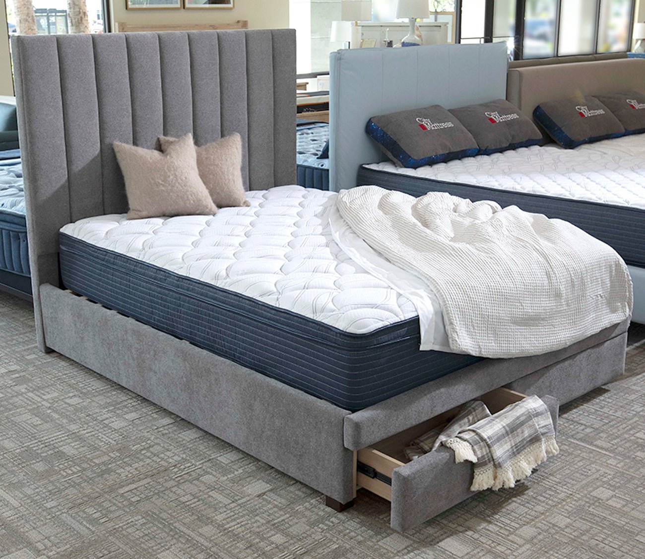 Kemper Storage Bed by Bassett Mirror