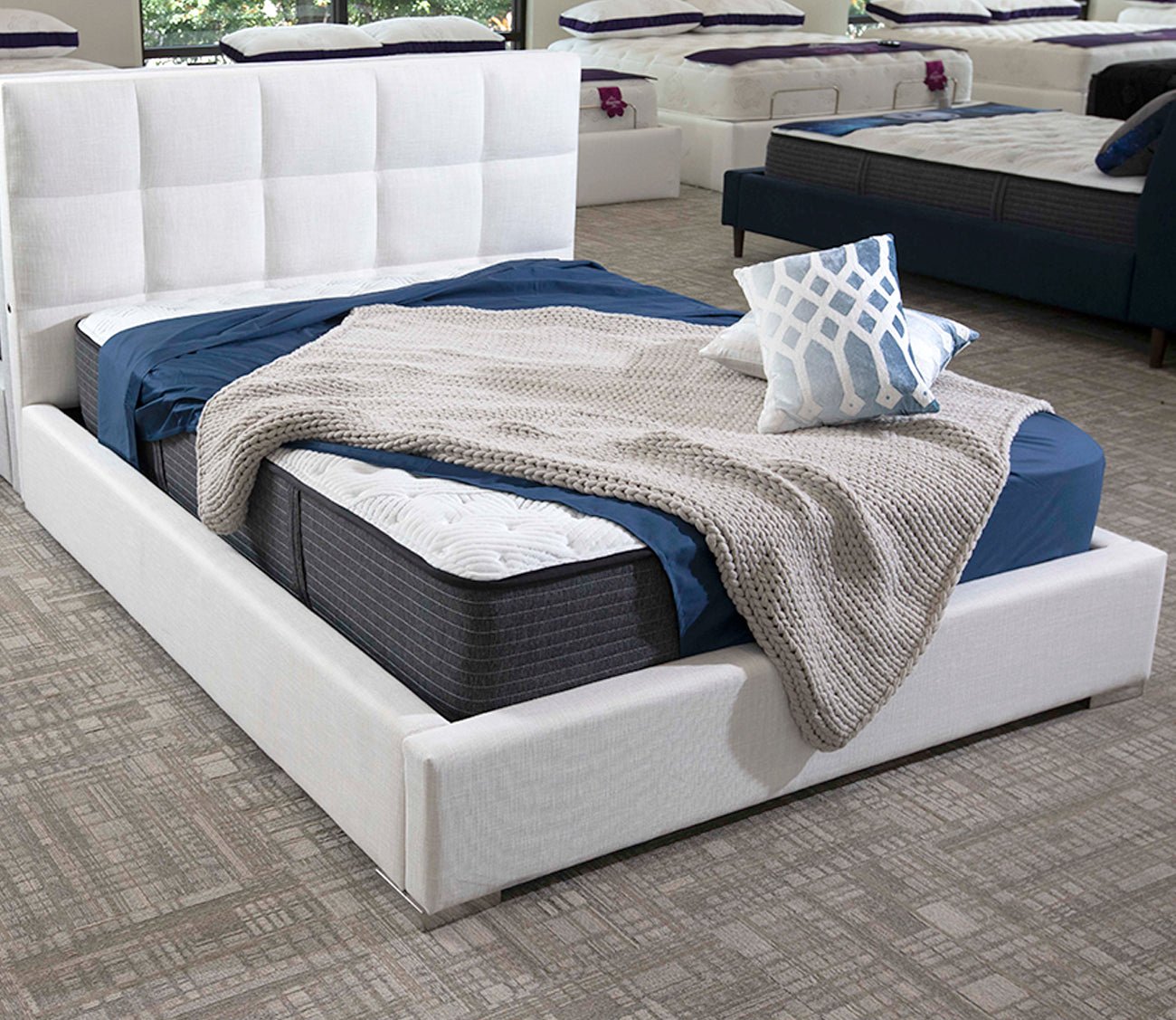 Kenzi Upholstered Bed by City Mattress