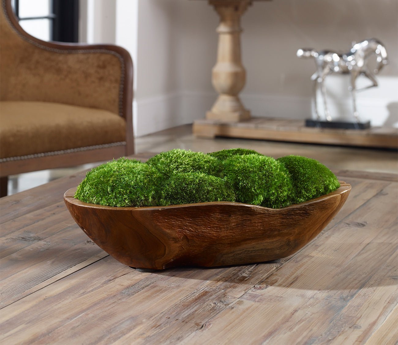 Kinsale Moss Centerpiece by Uttermost