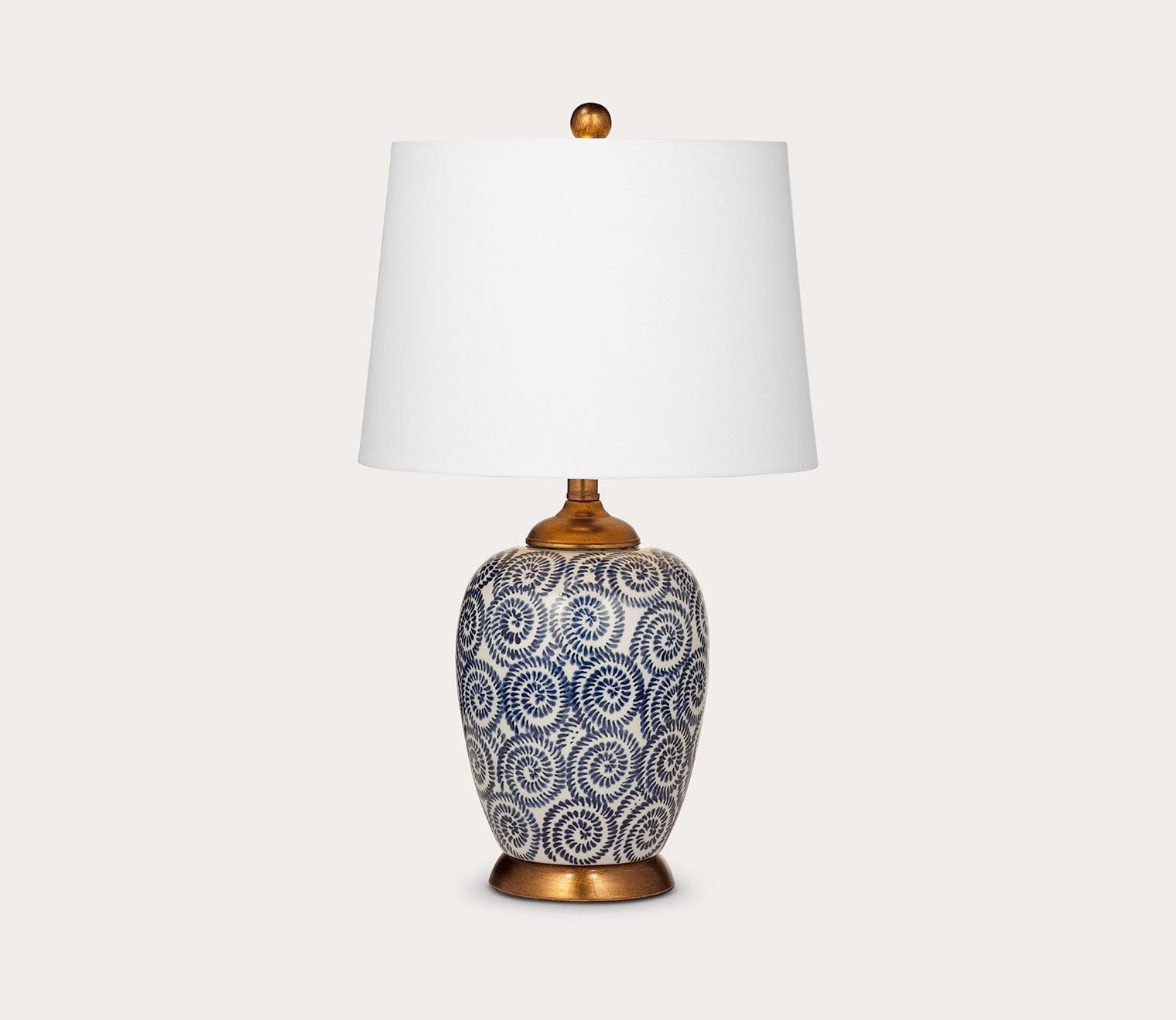 Lawton Ceramic Table Lamp by Bassett Mirror