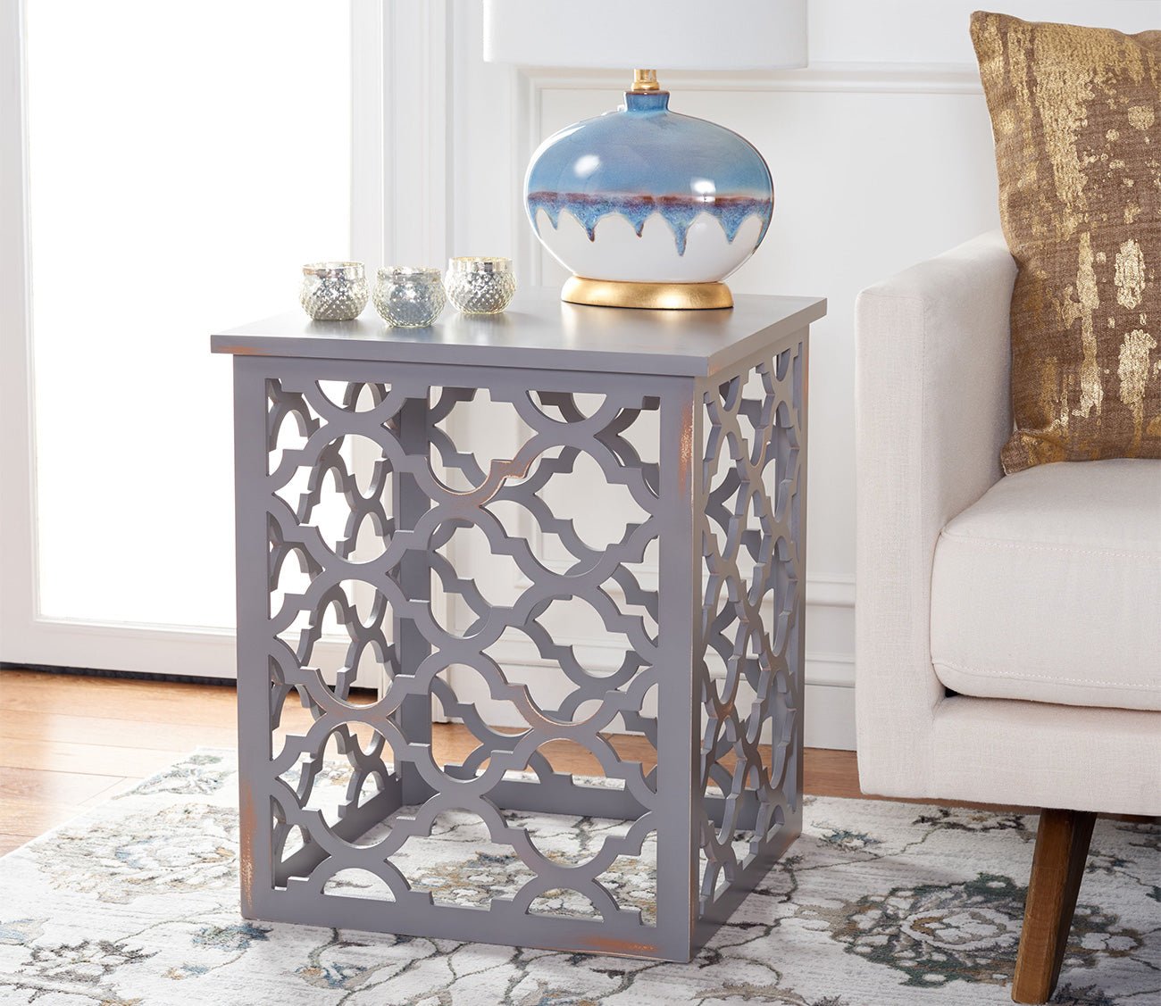 Lonny End Table by Safavieh