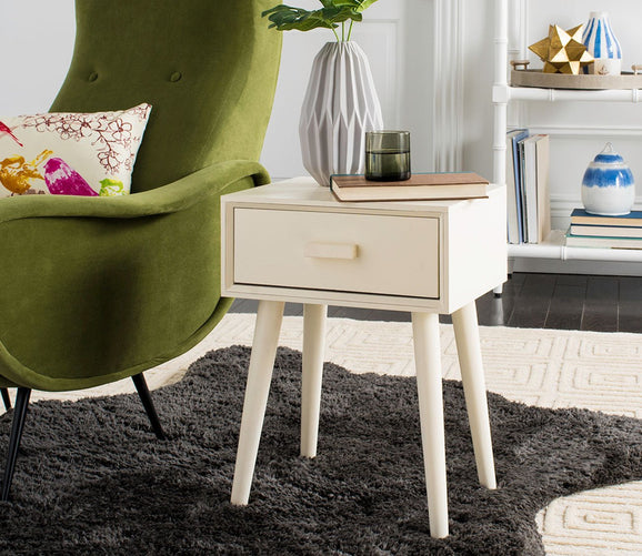 Lyle 1-Drawer Side Table by Safavieh