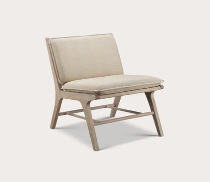 Melbourne Cane Inset Wood Accent Chair by INK + IVY