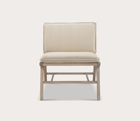 Melbourne Cane Inset Wood Accent Chair by INK + IVY