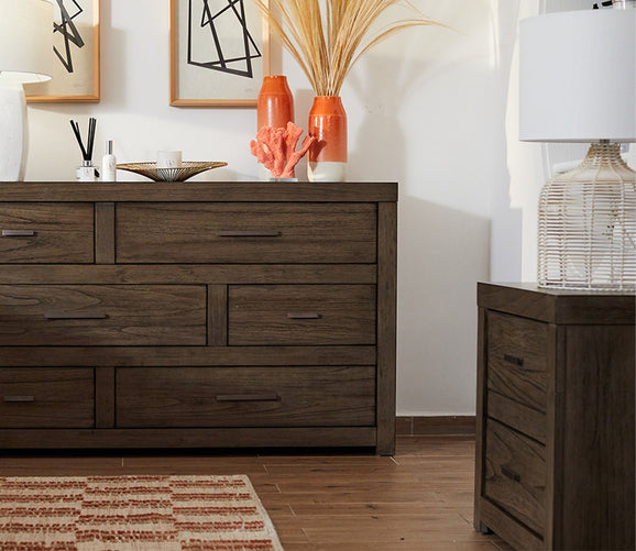 Modern Loft 2-Drawer Nightstand by Aspen Home