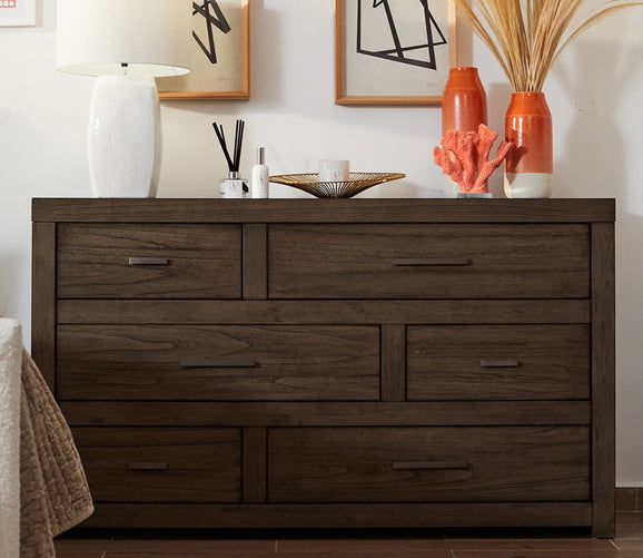 Modern Loft 6-Drawer Dresser by Aspen Home