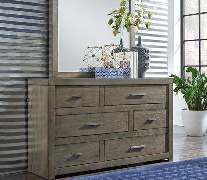 Modern Loft 6-Drawer Dresser by Aspen Home