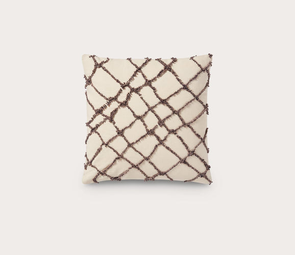 Moroccan Tufted Throw Pillow by Loloi