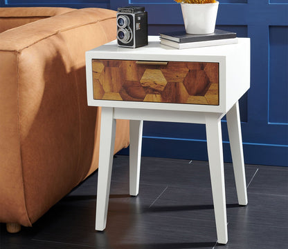 Nilo 1-Drawer Accent Table by Safavieh