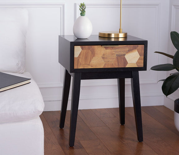 Nilo 1-Drawer Accent Table by Safavieh