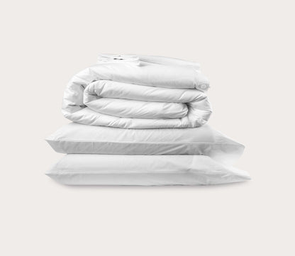 Ostuni Cotton Percale Sheet Set by Blu Sleep