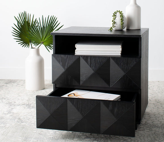 Patty 2-Drawer Nightstand by Safavieh