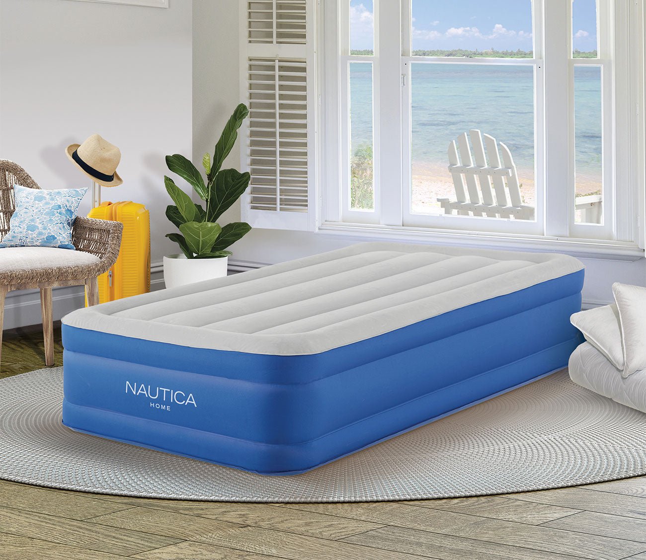 Pillow top store air mattress twin