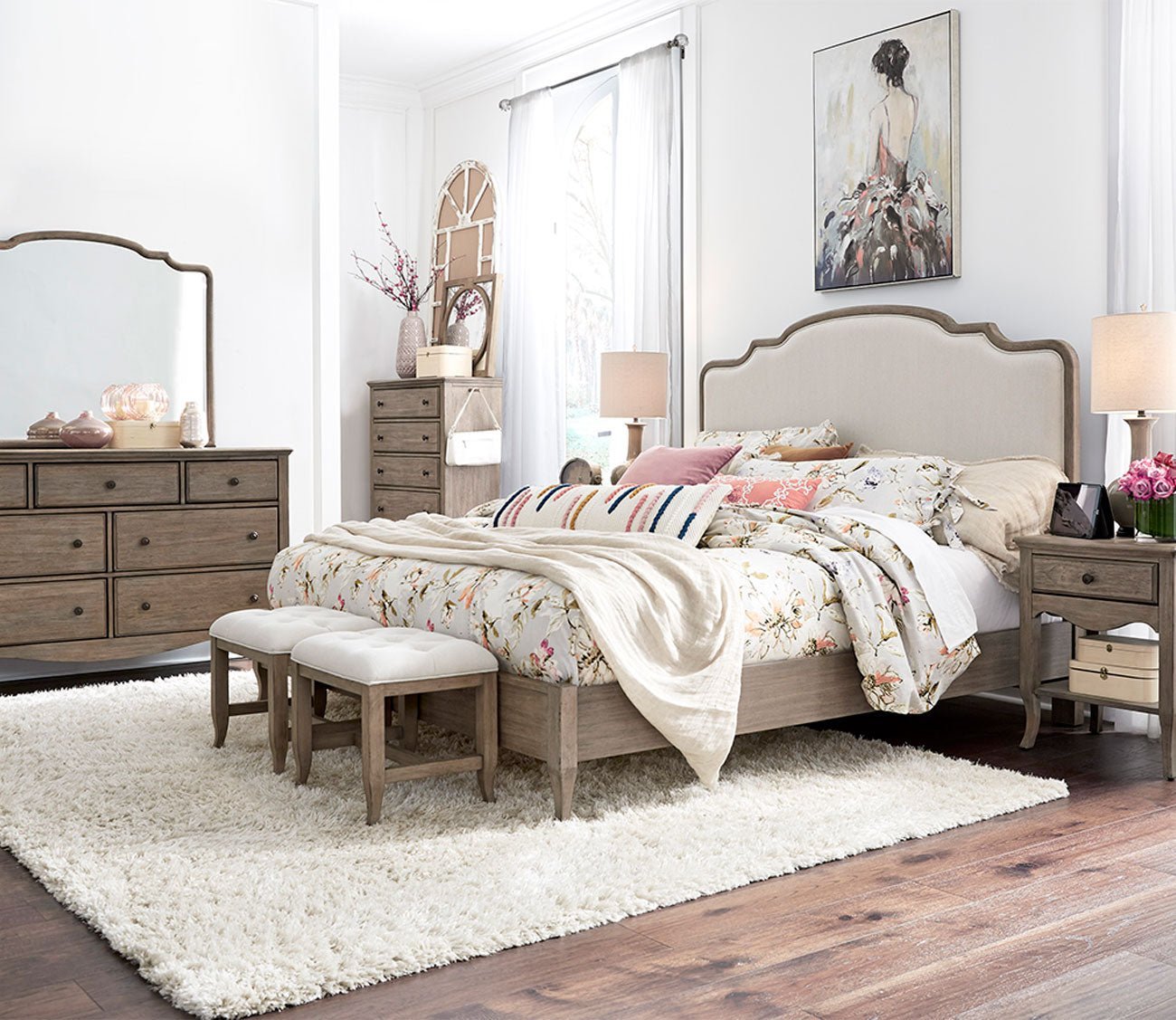 Provence Bedroom Set by Aspen Home