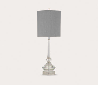 Rivoli Glass Table Lamp by Bassett Mirror