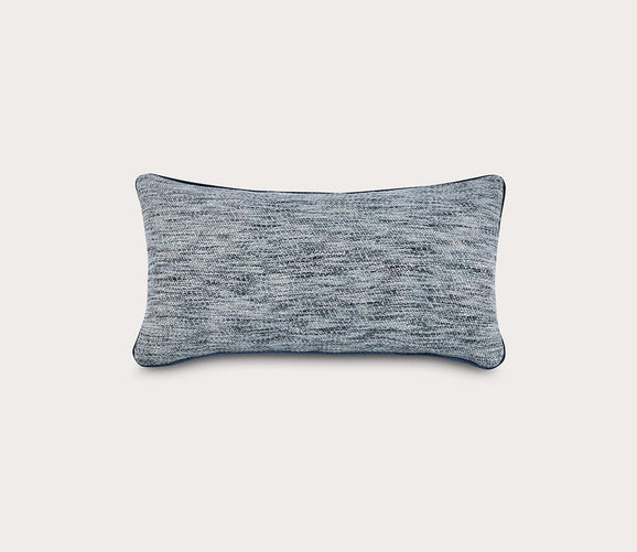 Sharma Denim Blue Throw Pillow by Villa by Classic Home