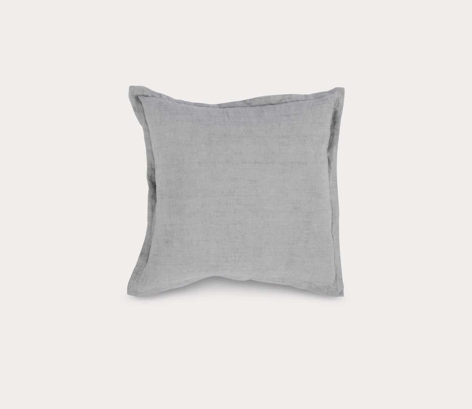 Solstice Flax Linen Throw Pillow by Villa by Classic Home