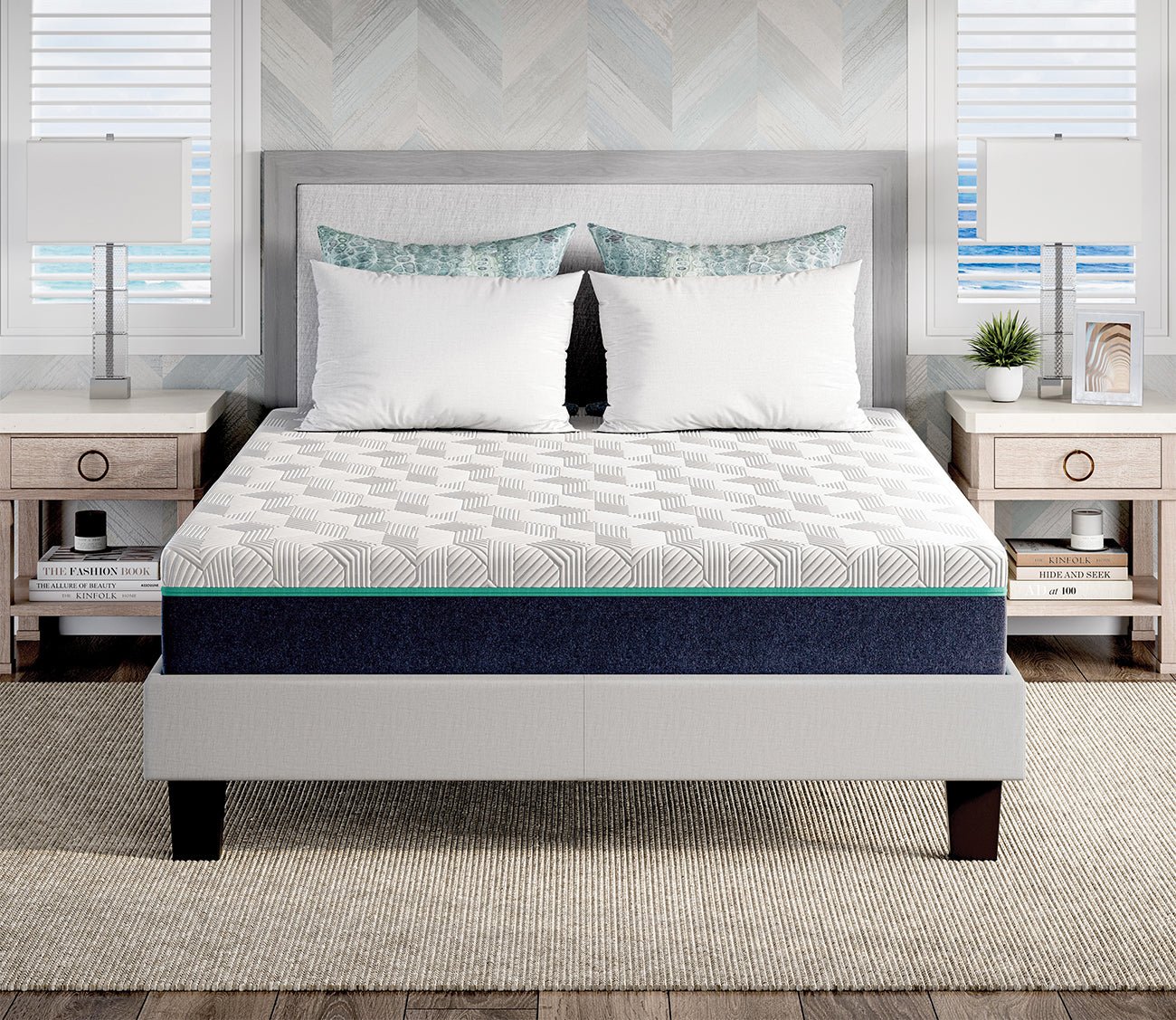 Nautica Soothe 10'' Firm Memory Foam Mattress – City Mattress