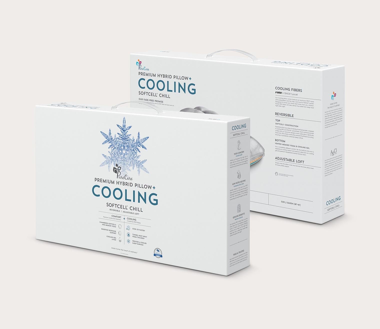 Softcell chill sale hybrid cooling pillow