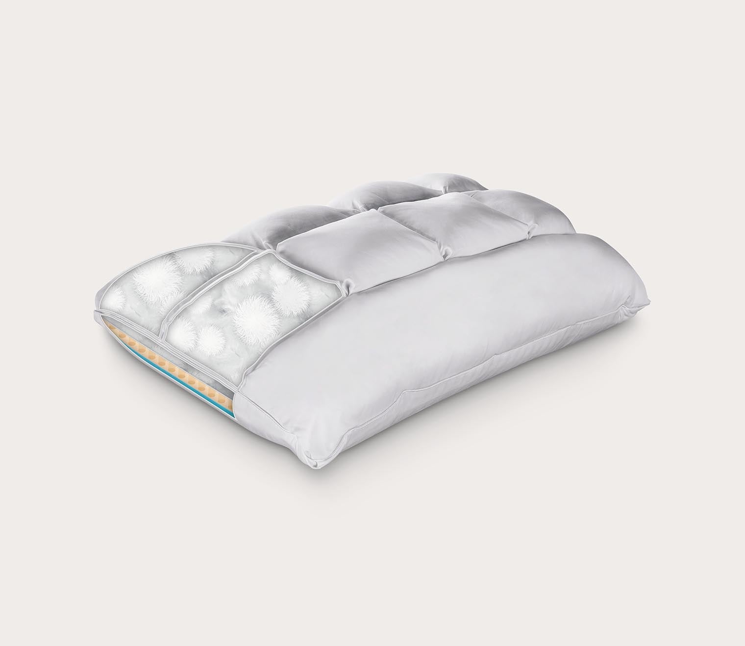 SUB-0° SoftCell Chill Select Reversible Hybrid Pillow by PureCare