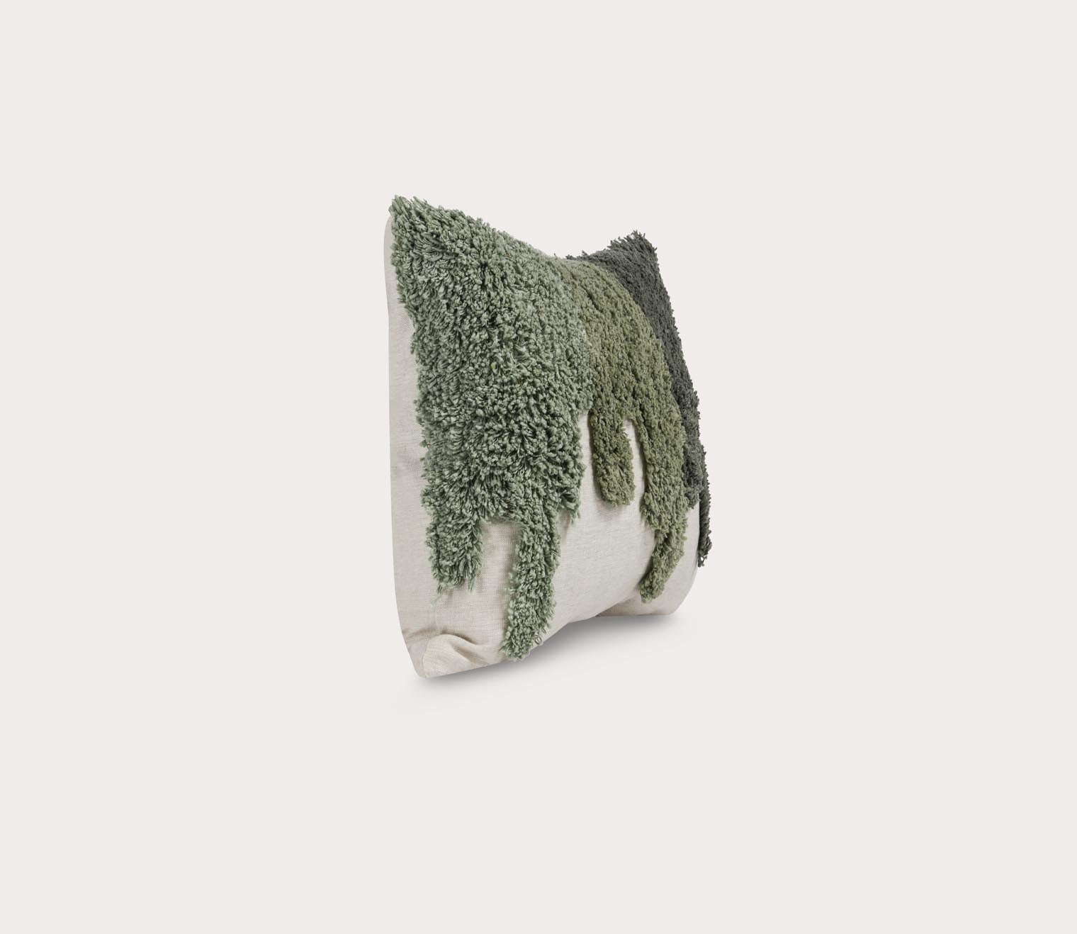 Talum Sage Natural Throw Pillow by Villa by Classic Home