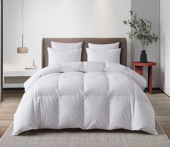 Tencel Cotton Blend All Season Hungarian Goose Down Comforter by Martha Stewart