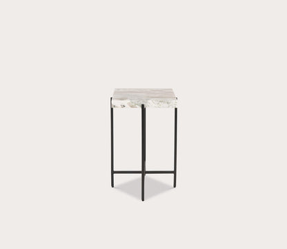 Tenzin Stone Top Accent Table by Safavieh