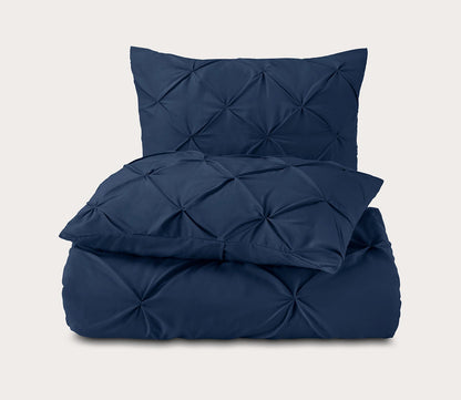 Tranquility Pinch Down Alternative Comforter and Sham Set by Sleeptone