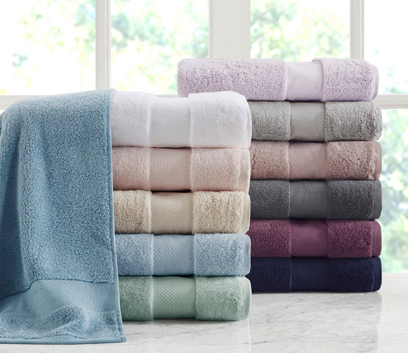 510 Design - Aegean 100% Turkish Cotton 6 Piece Towel Set - White