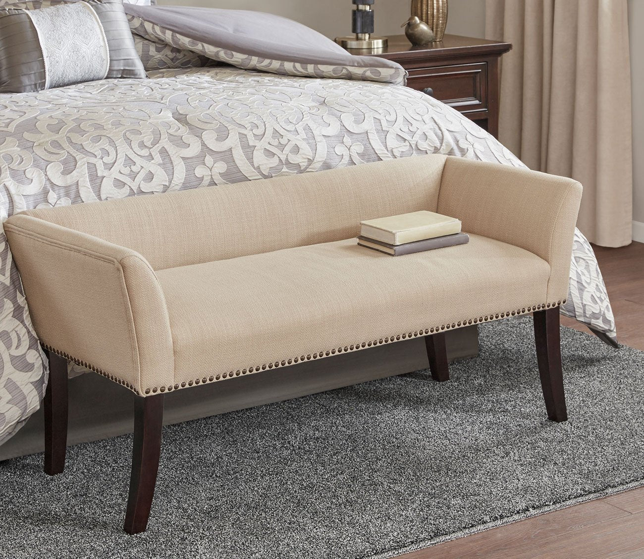 Welburn Upholstered Accent Bench by Madison Park