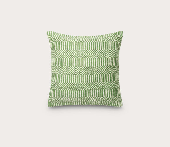 Woven Geo Throw Pillow by Loloi