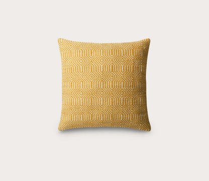 Woven Geo Throw Pillow by Loloi