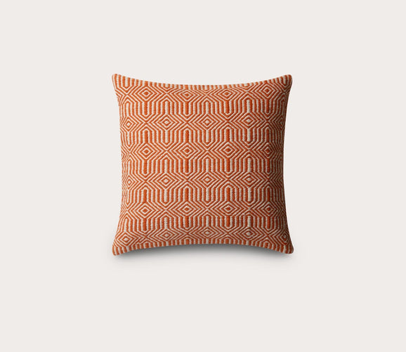 Woven Geo Throw Pillow by Loloi