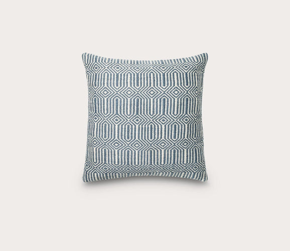 Woven Geo Throw Pillow by Loloi